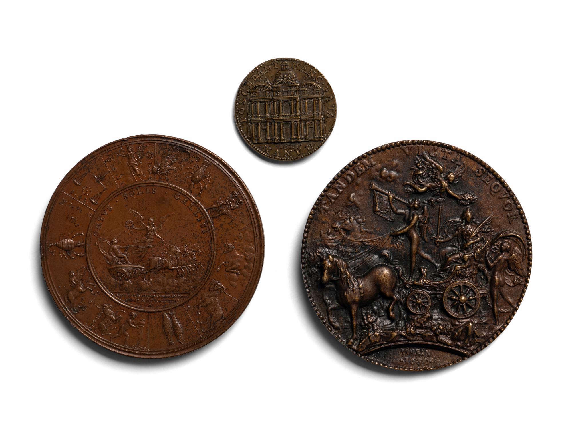 [EXONUMIA] A Group of Commemorative Medallions Relating to Louis XIII