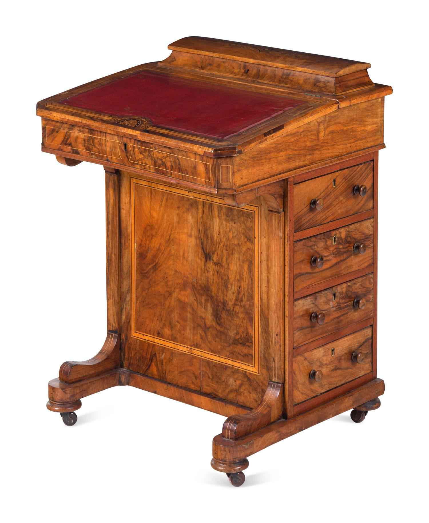 A William IV Mahogany Davenport Desk