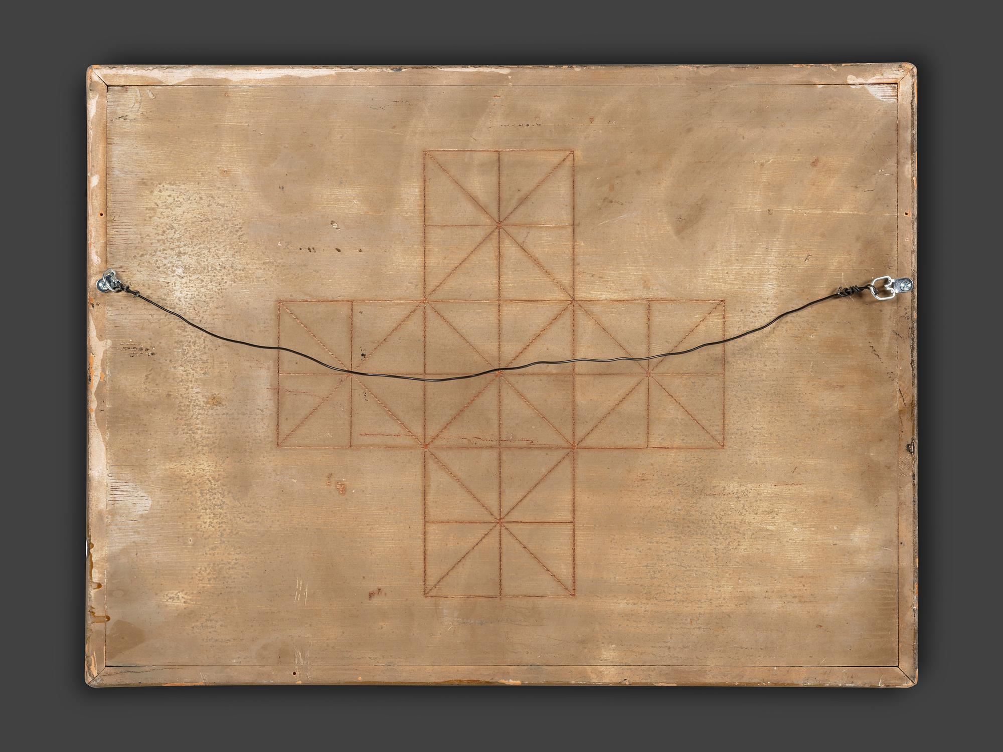 Four Decorated Wood Game Boards