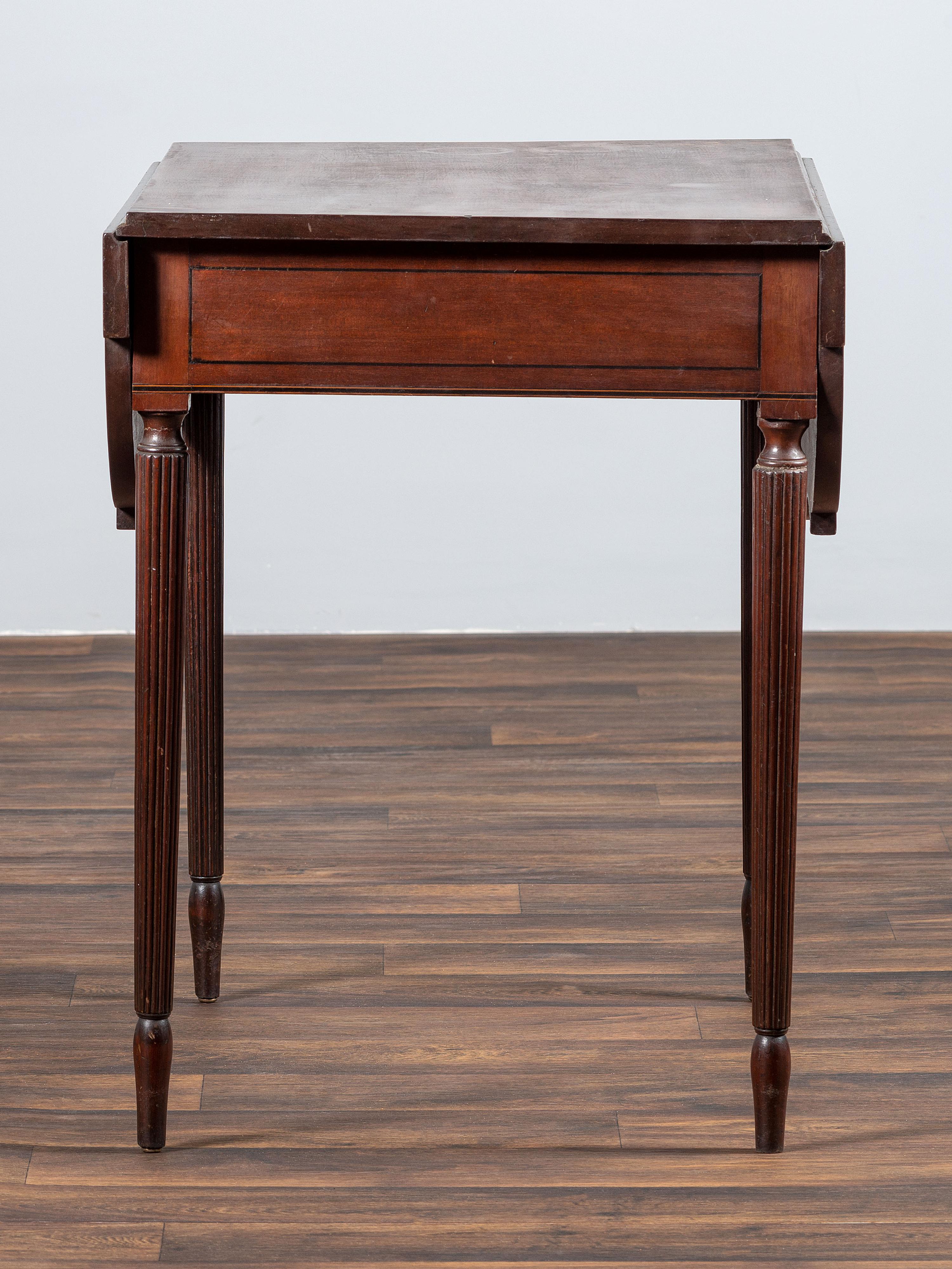 A Late Federal Mahogany Pembroke Table