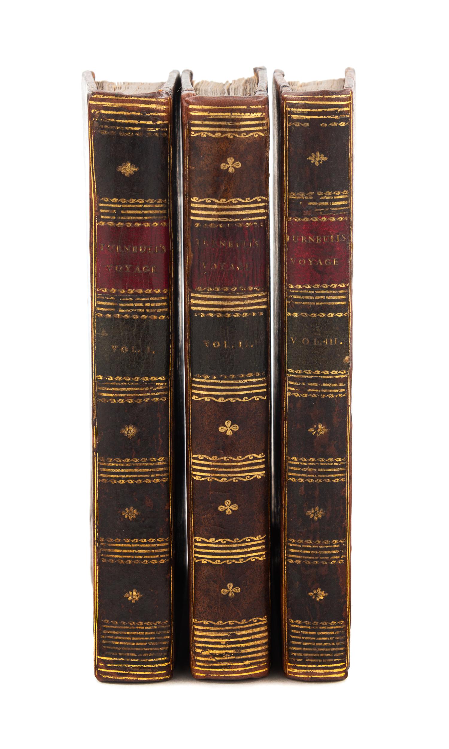TURNBULL, John (fl. 1800-1813). A Voyage Round the World, in the years 1800, 1801, 1802, 1803, and 1804; in Which the Author Visited th