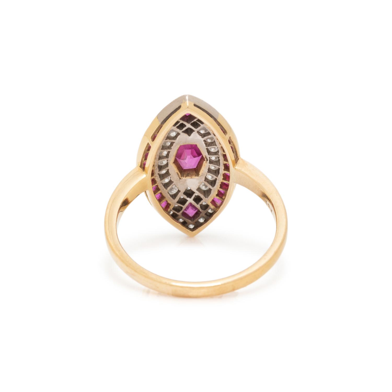 RUBY AND DIAMOND RING