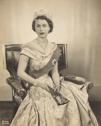 Queen Elizabeth II and Prince Philip. Pair of Signed Photographs