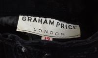 A Graham Price Green and Metallic Evening Skirt, Size 12.