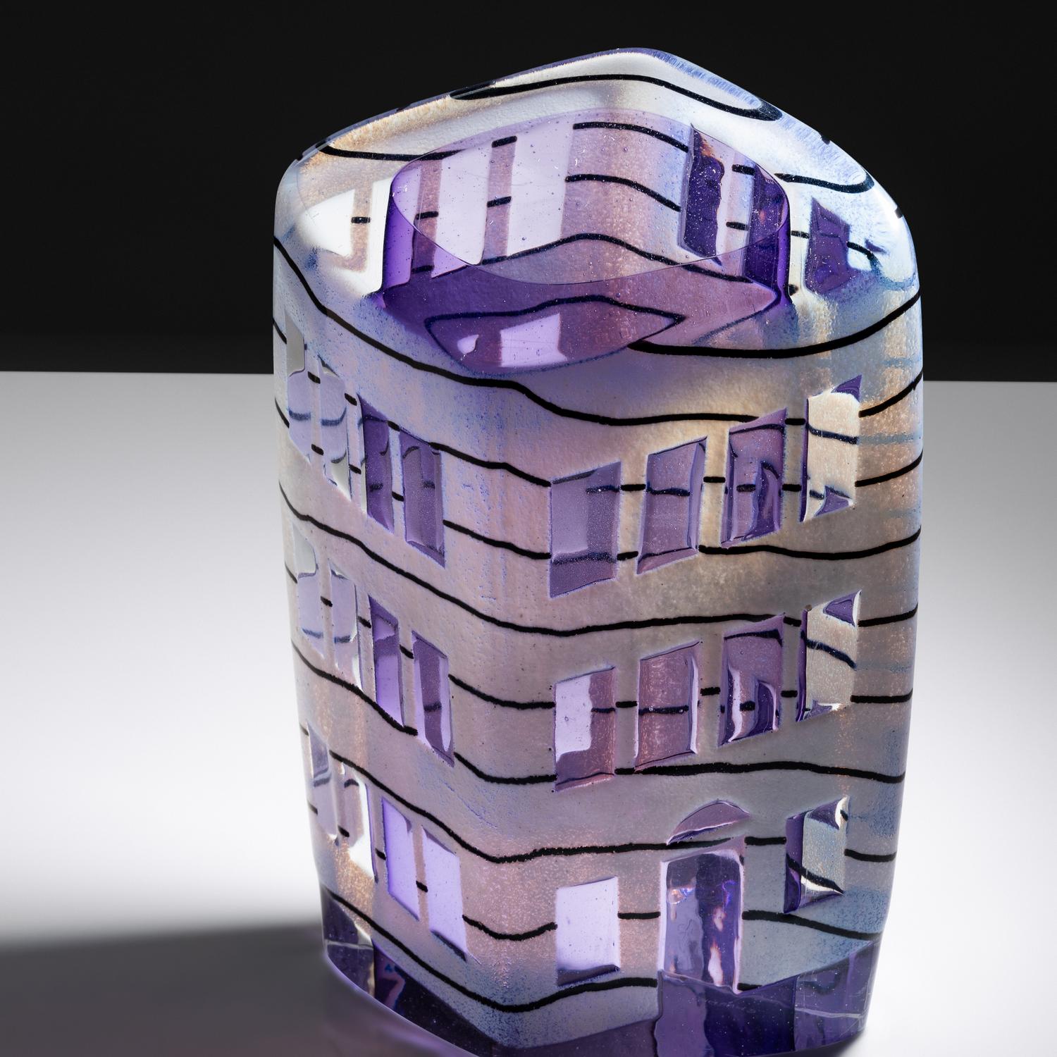 Purple building, 1987