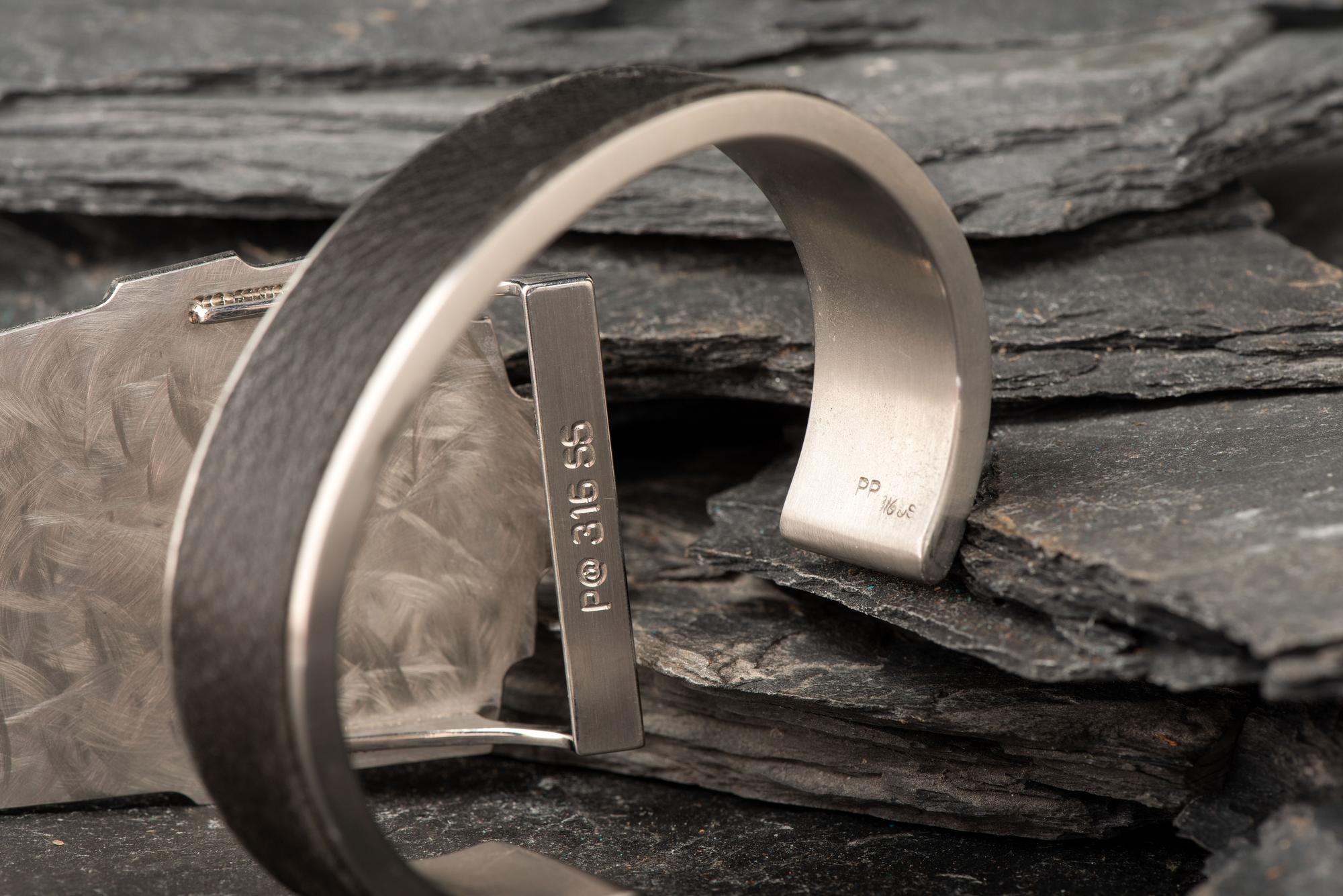 Modern Belt Buckle and Cuff Bracelet