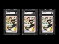 A Group of Five SGC Graded 1978 Topps Eddie Murray Rookie Baseball Cards No. 36,