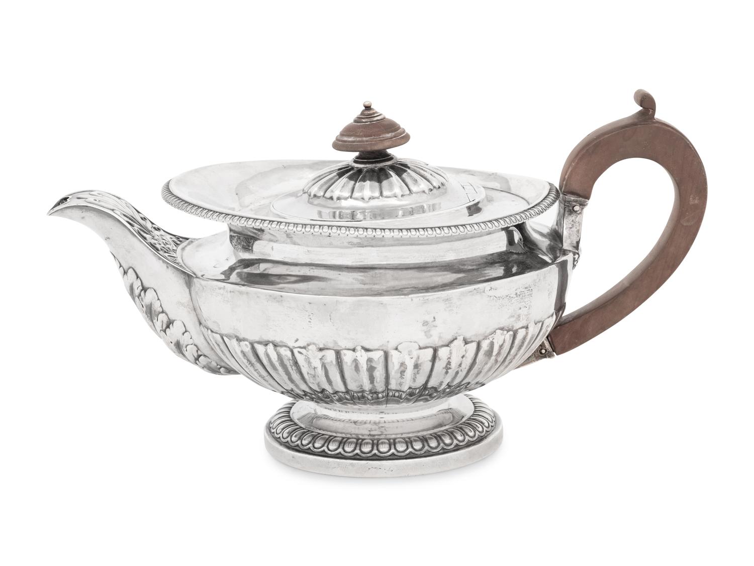 A George IV Silver Teapot