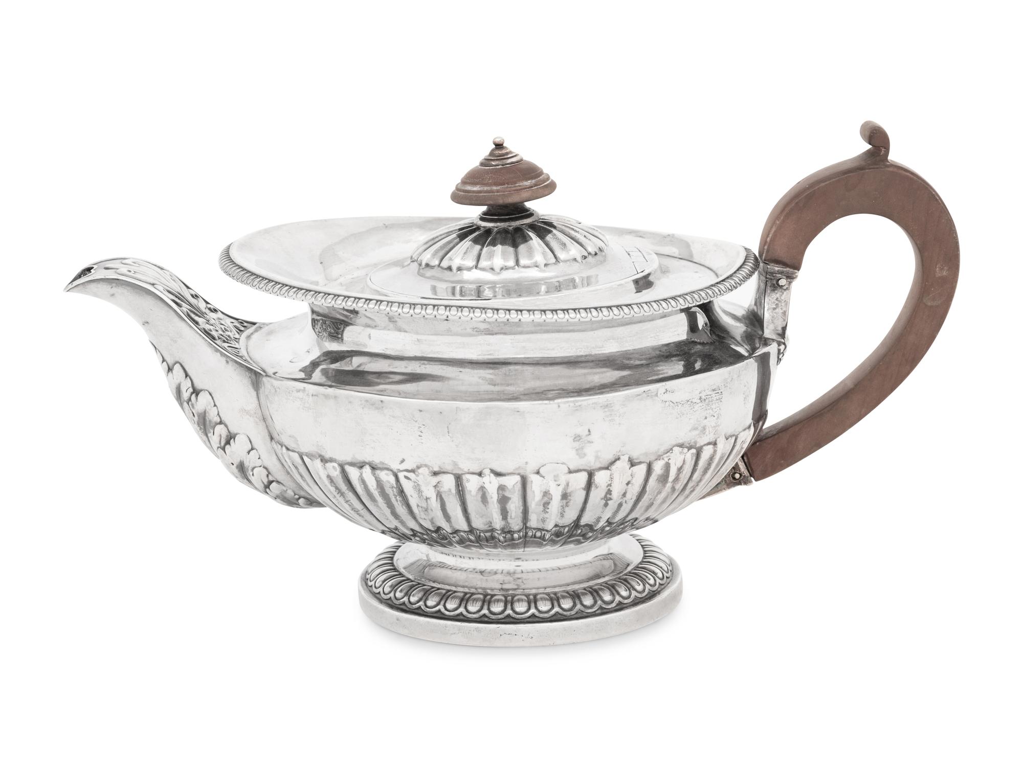 A George IV Silver Teapot