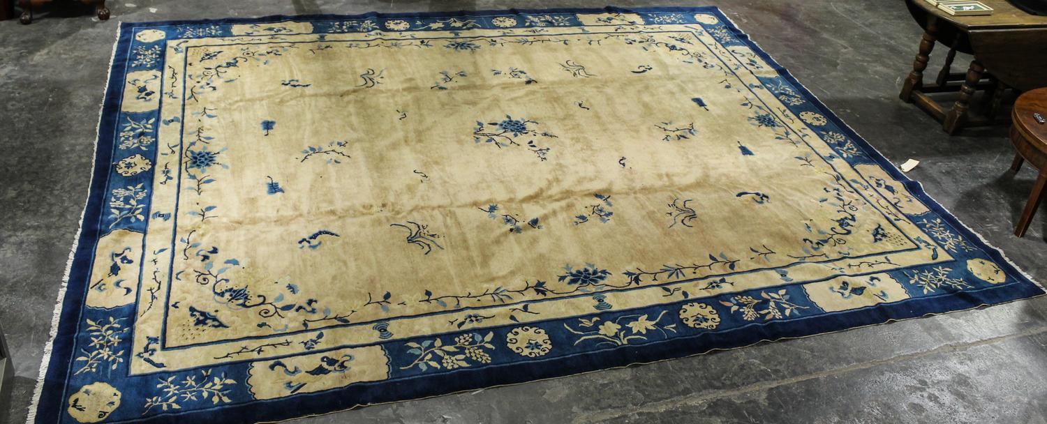 A Chinese Wool Rug 13 feet 5 inches x 16 feet 3 inch. — CIRCA 1920'S