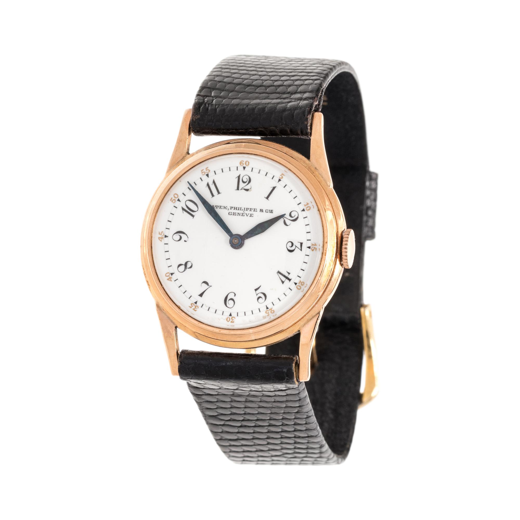PATEK PHILIPPE, 18K ROSE GOLD WRISTWATCH