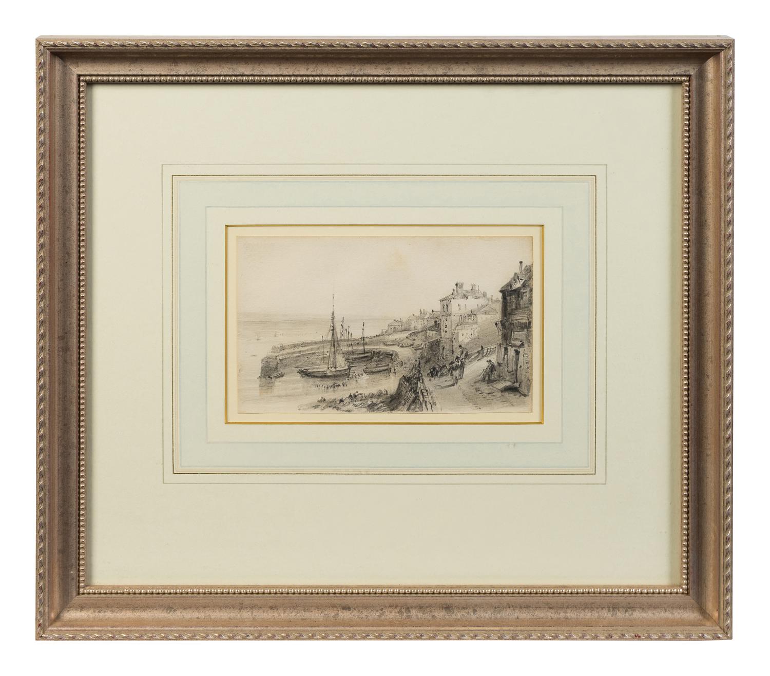 Two English Fishing Village Scenes