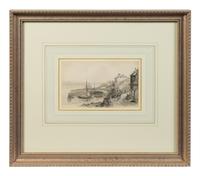 Two English Fishing Village Scenes