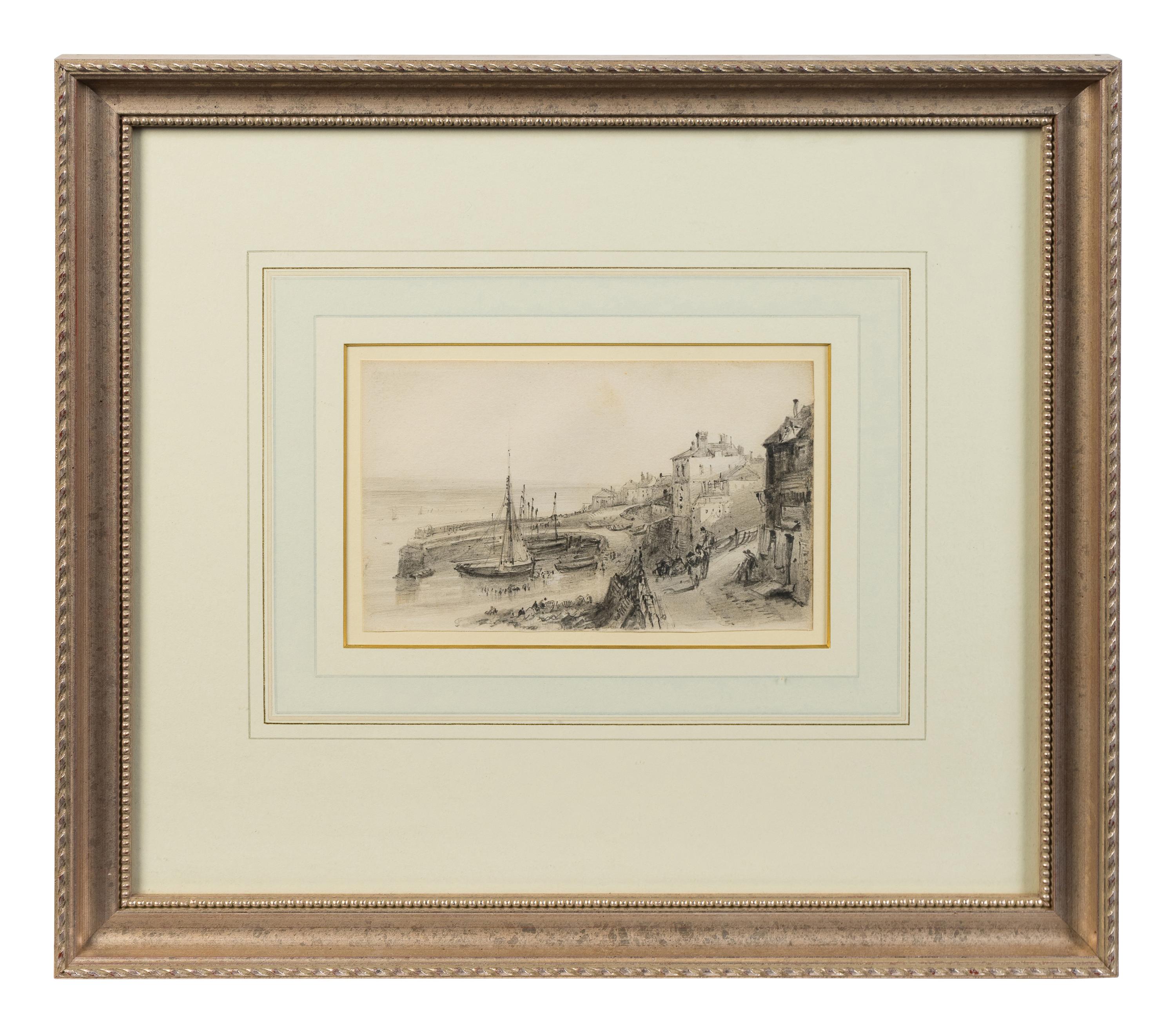 Two English Fishing Village Scenes