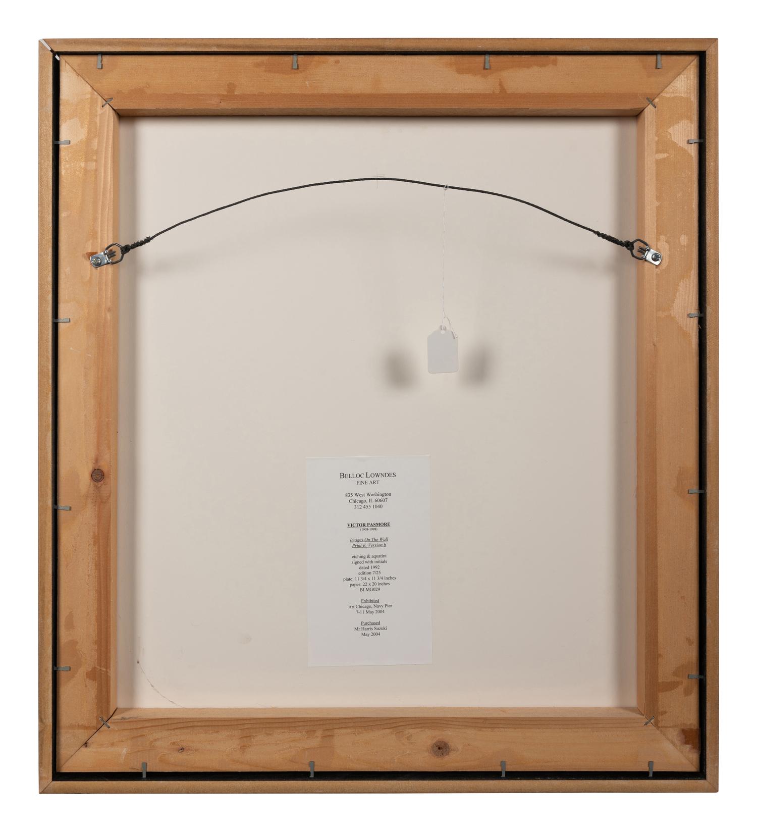 Images On The Wall, Print E, Version b