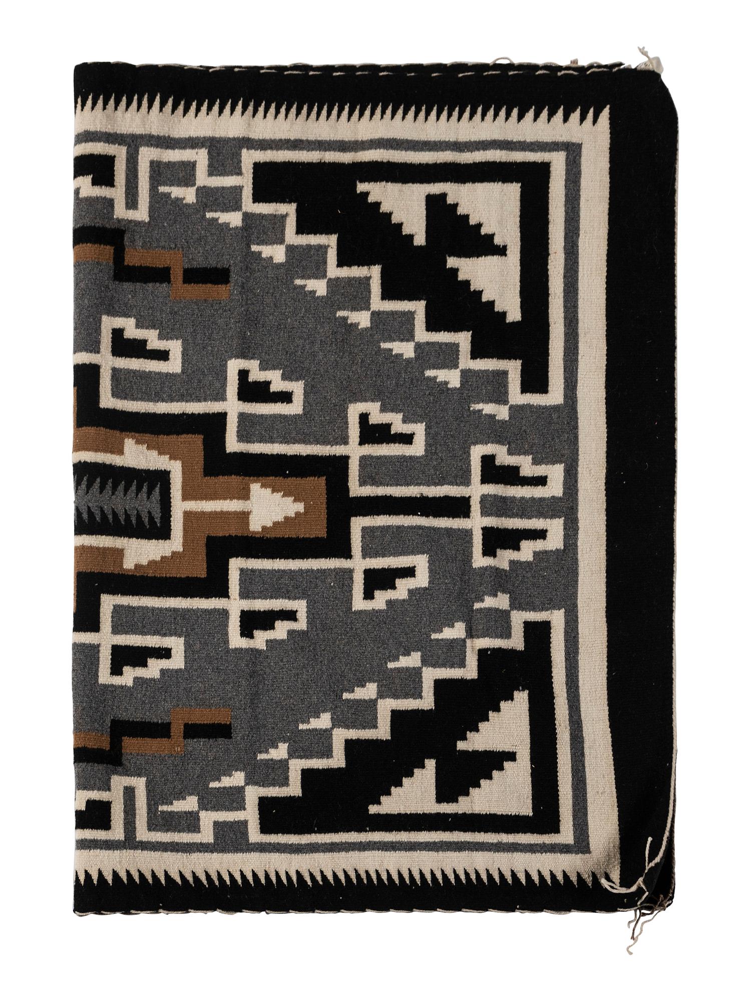 Navajo Two Grey Hills Weaving / Rug