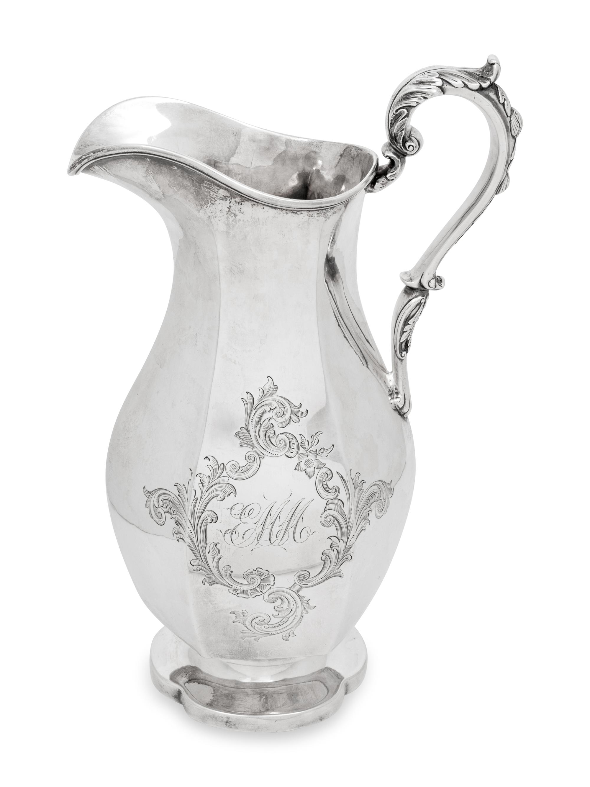 A Tiffany and Co. Silver Pitcher