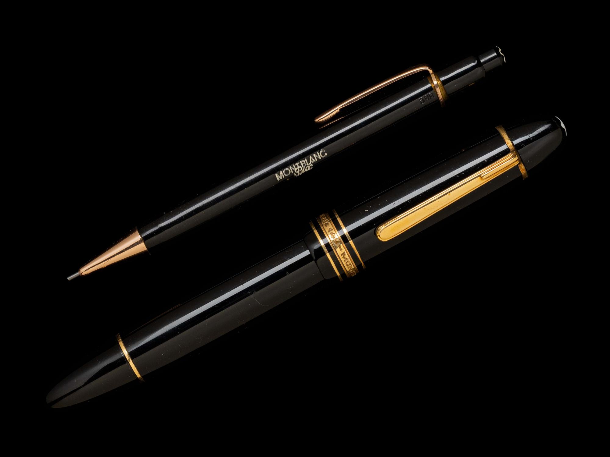 A Montblanc Meisterstuck No. 149 Fountain Pen and a Montblanc Pix Pencil
