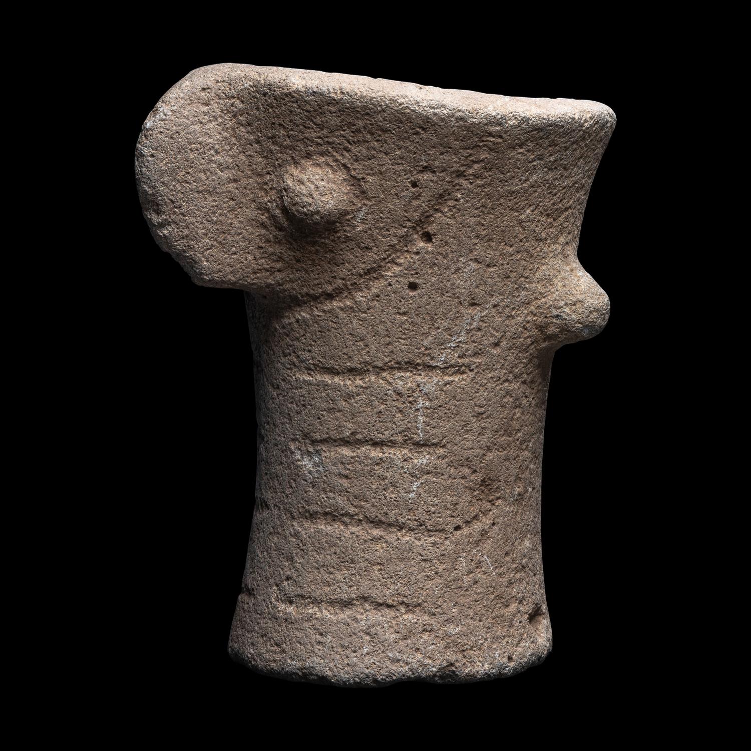 A Syrian Basalt Zoomorphic Altar