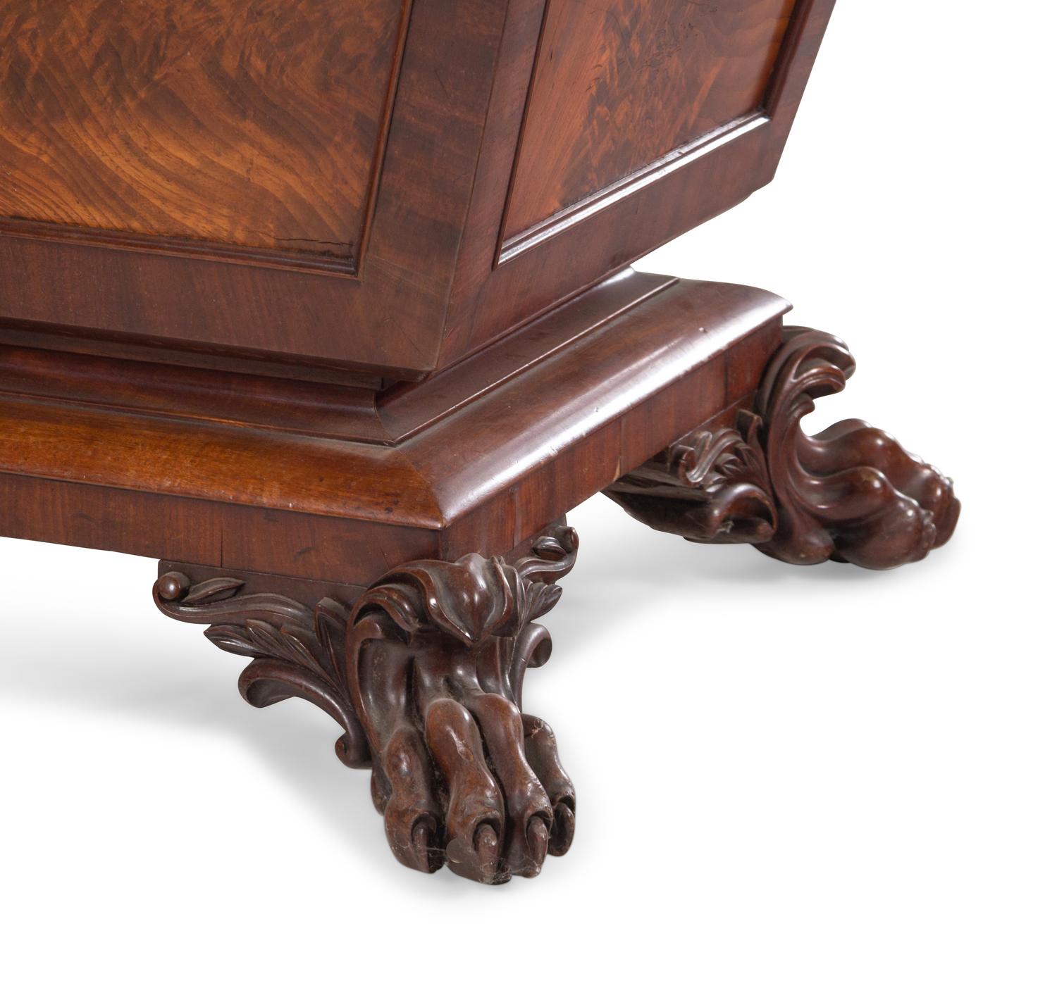 A Regency Mahogany Cellarette