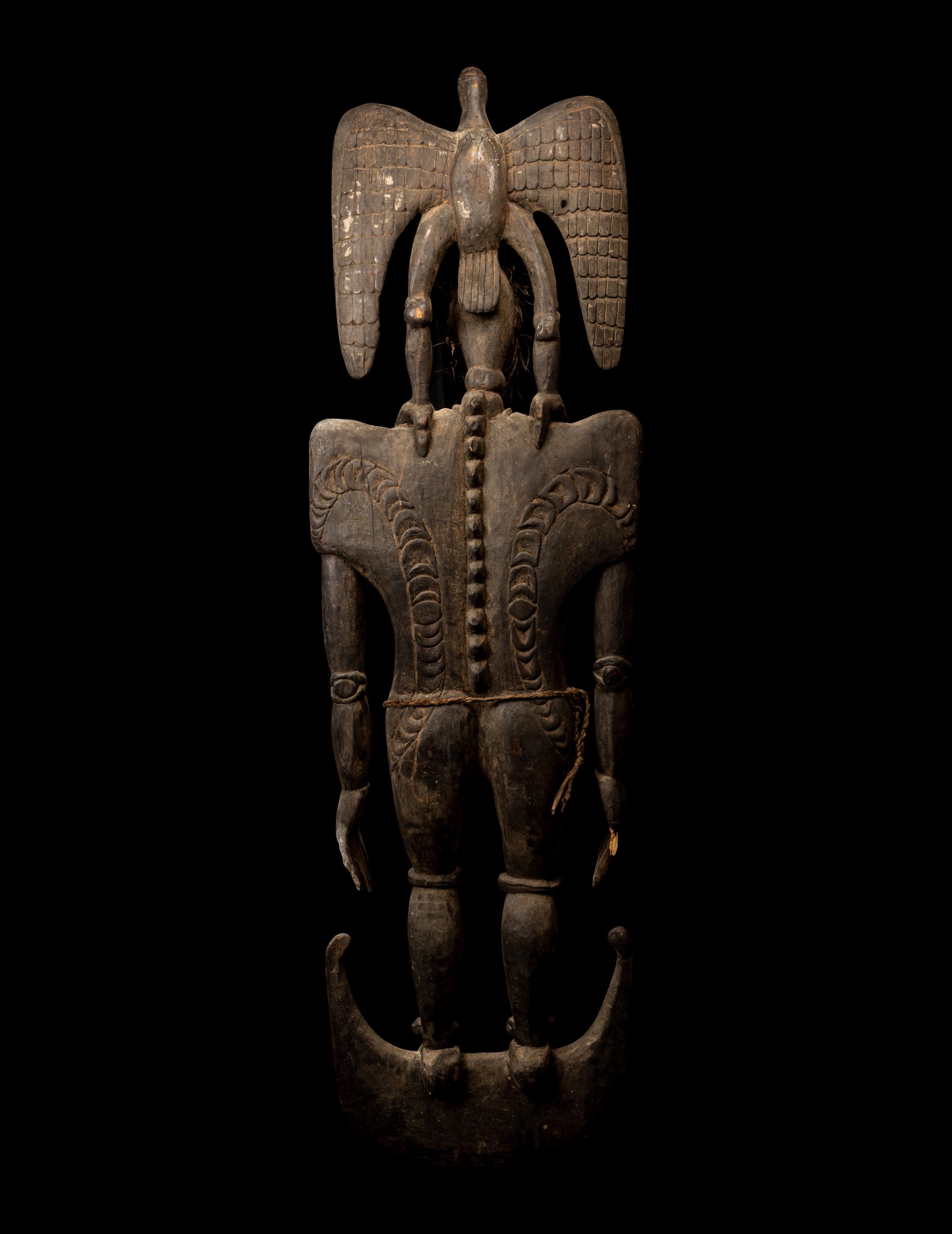 An Iatmul Wood Suspension Hook