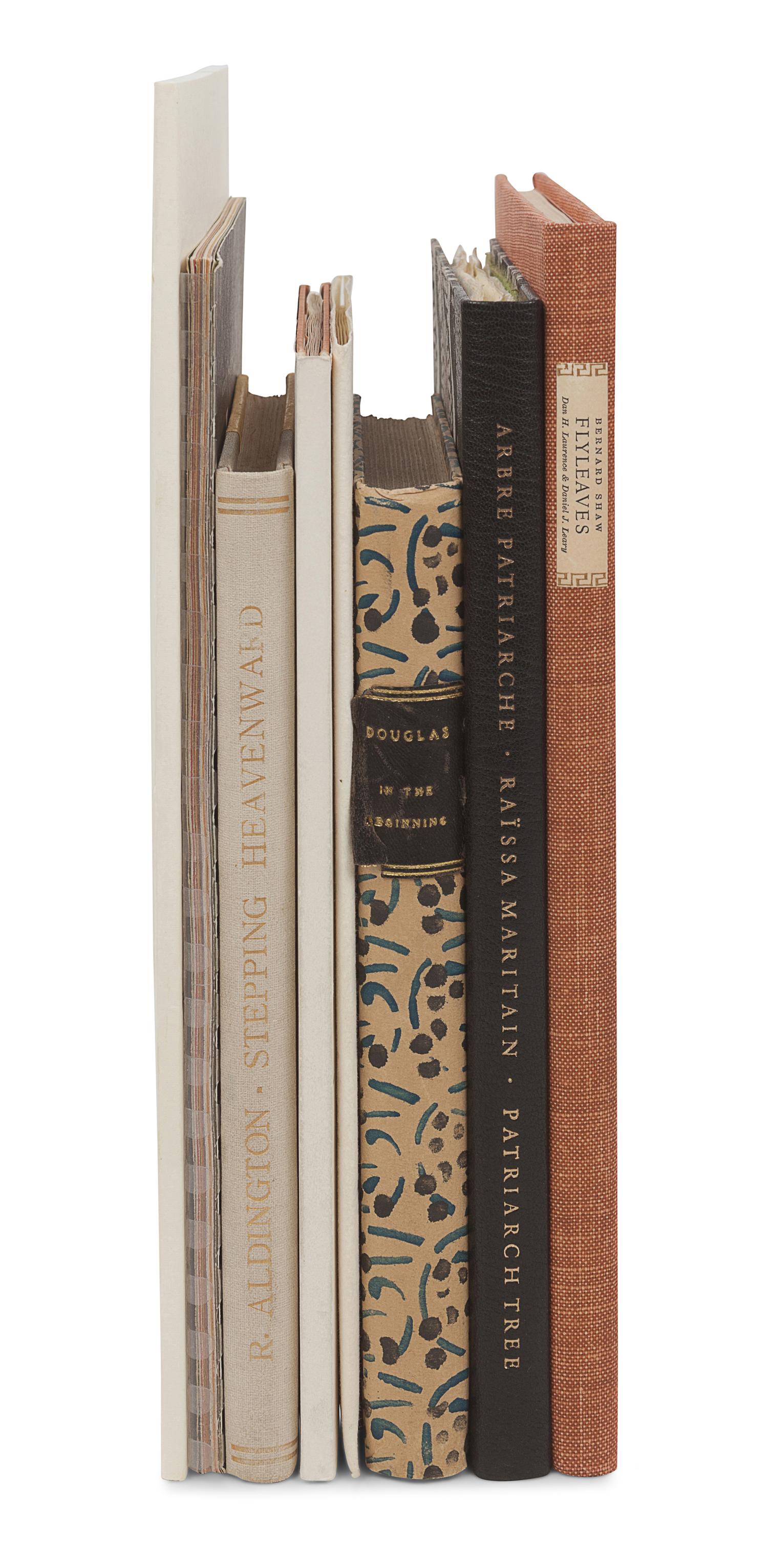 [FINE PRESS]. A group of 8 works, including: