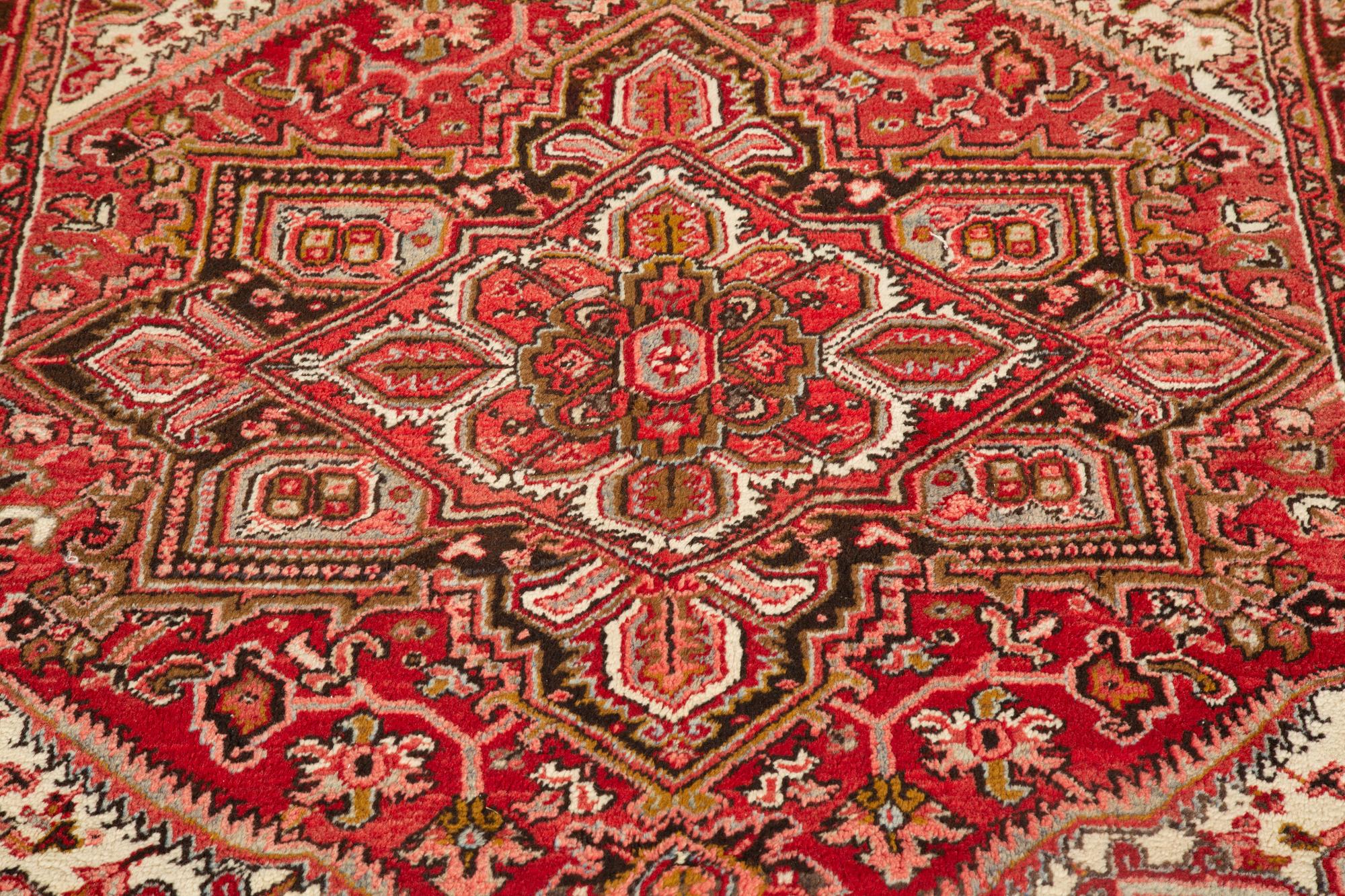 A Heriz Wool Rug