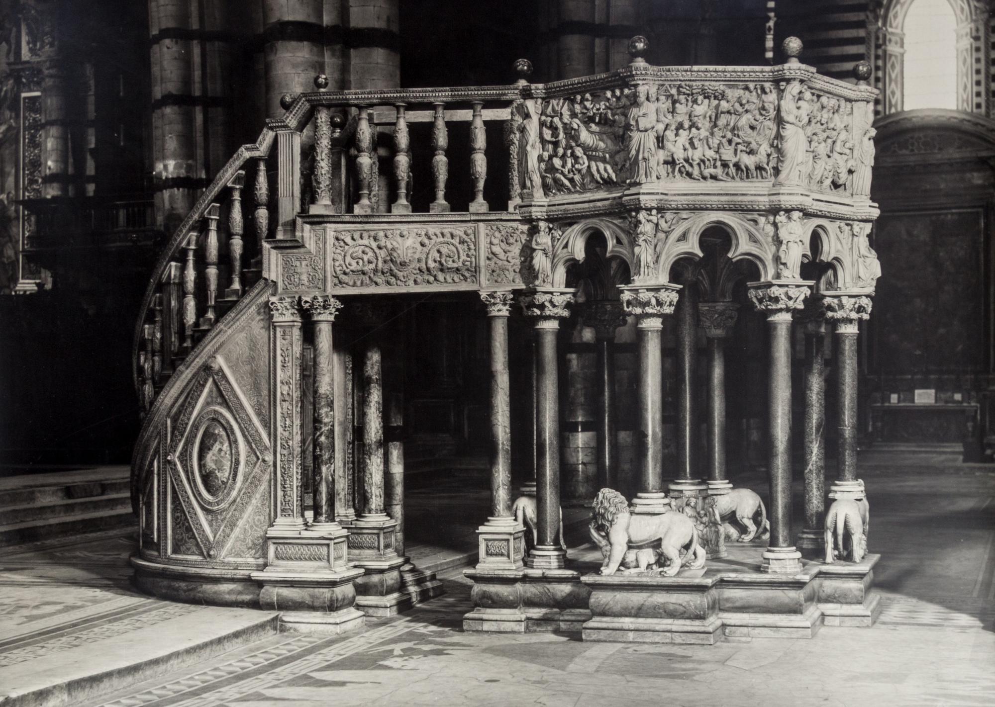 ALINARI BROTHERS and others. Late 19th century. Sculpture & Design. Sculpture & Design. 5 albumen prints.