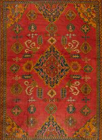 A Turkish Oushak Wool Rug