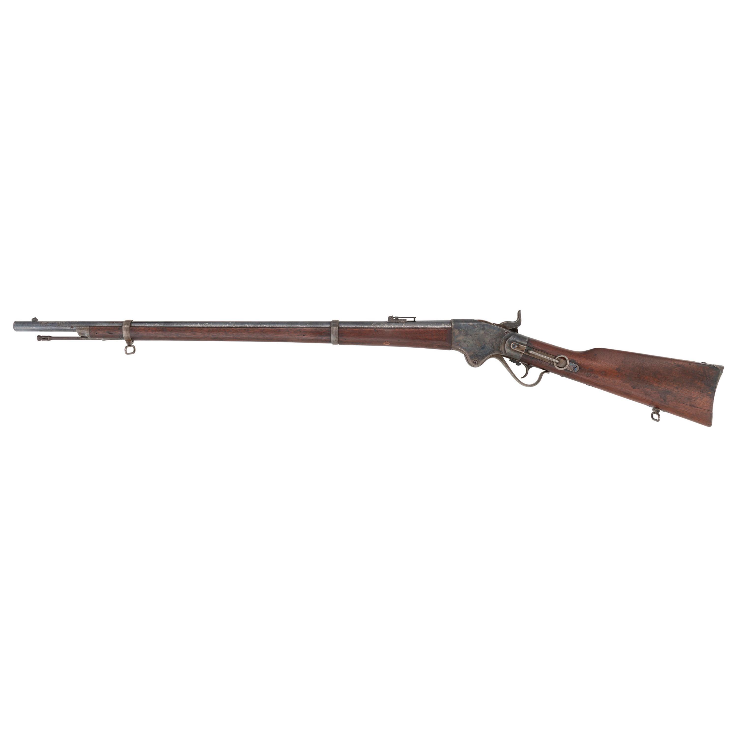 Springfield Model 1871 Spencer Carbine Arsenal Altered to Rifle