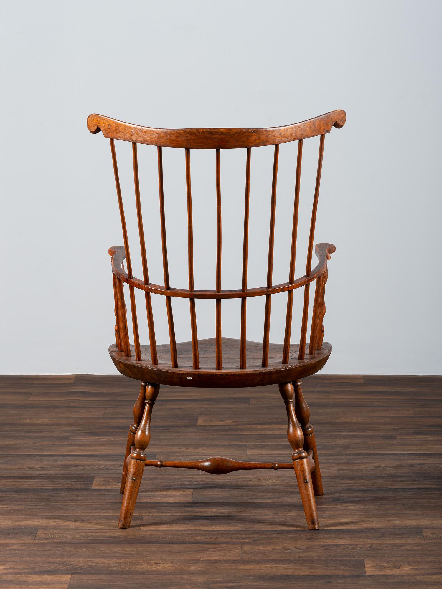 A New England Comb-Back Windsor Armchair