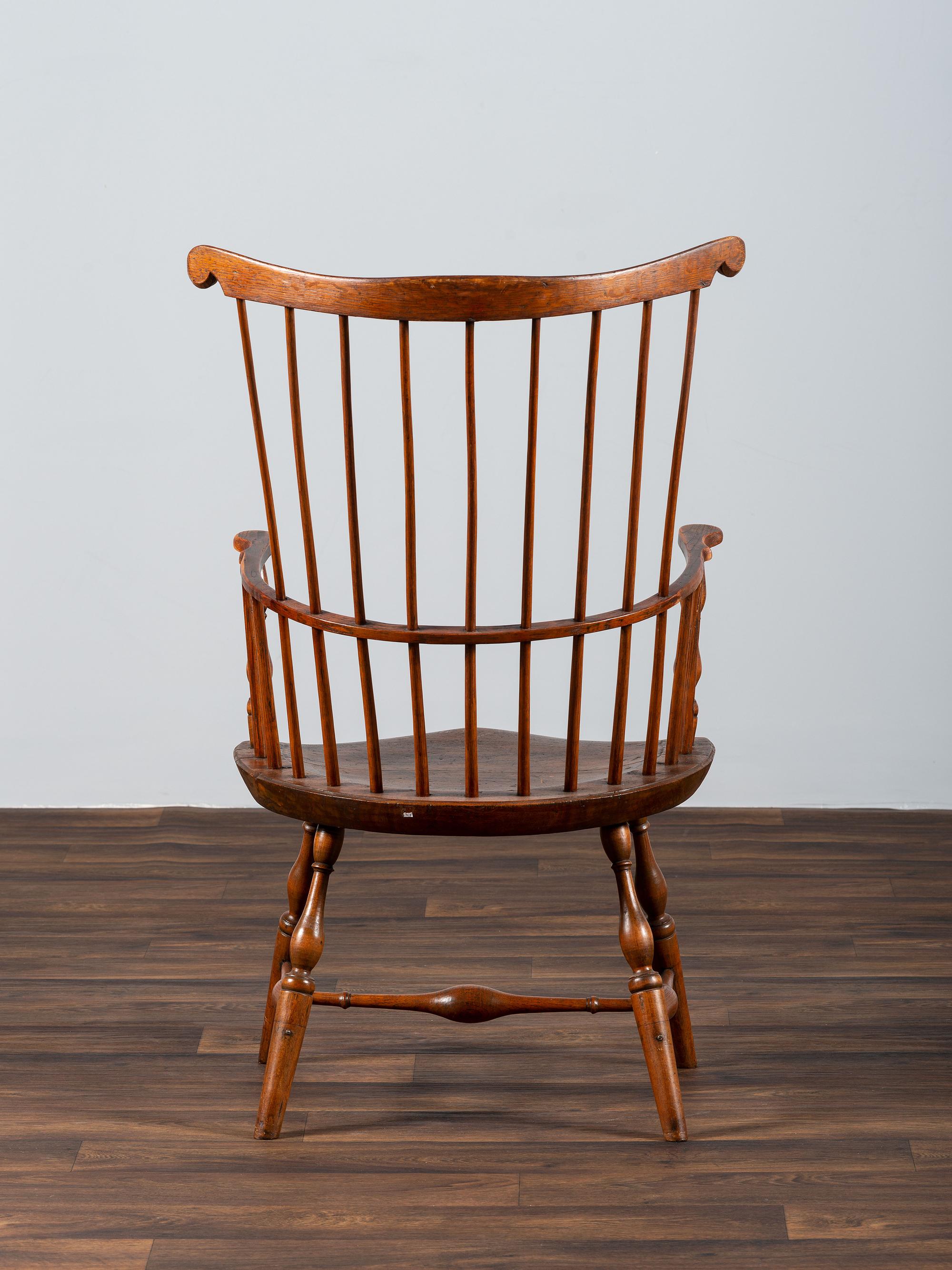A New England Comb-Back Windsor Armchair