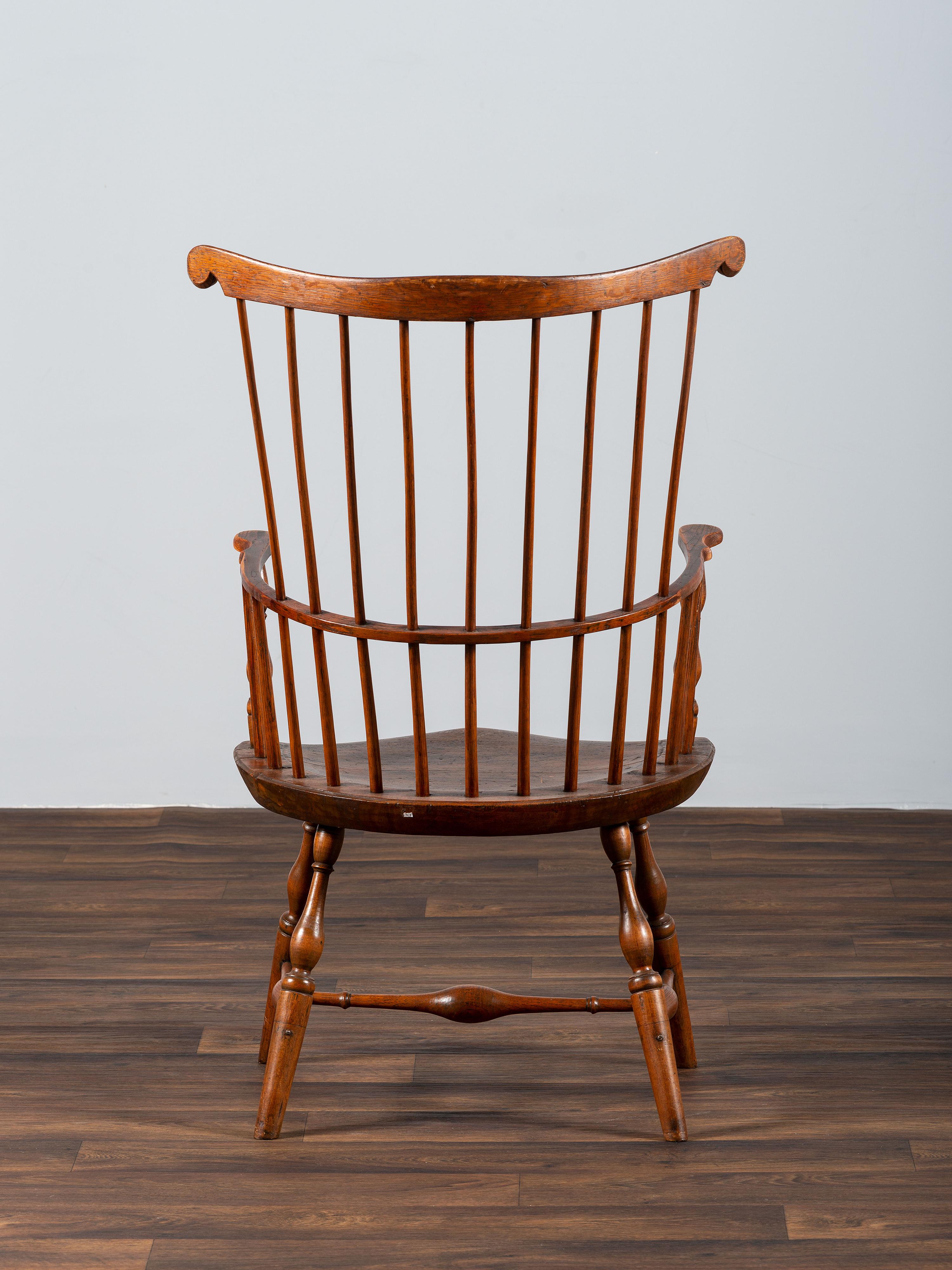 A New England Comb-Back Windsor Armchair