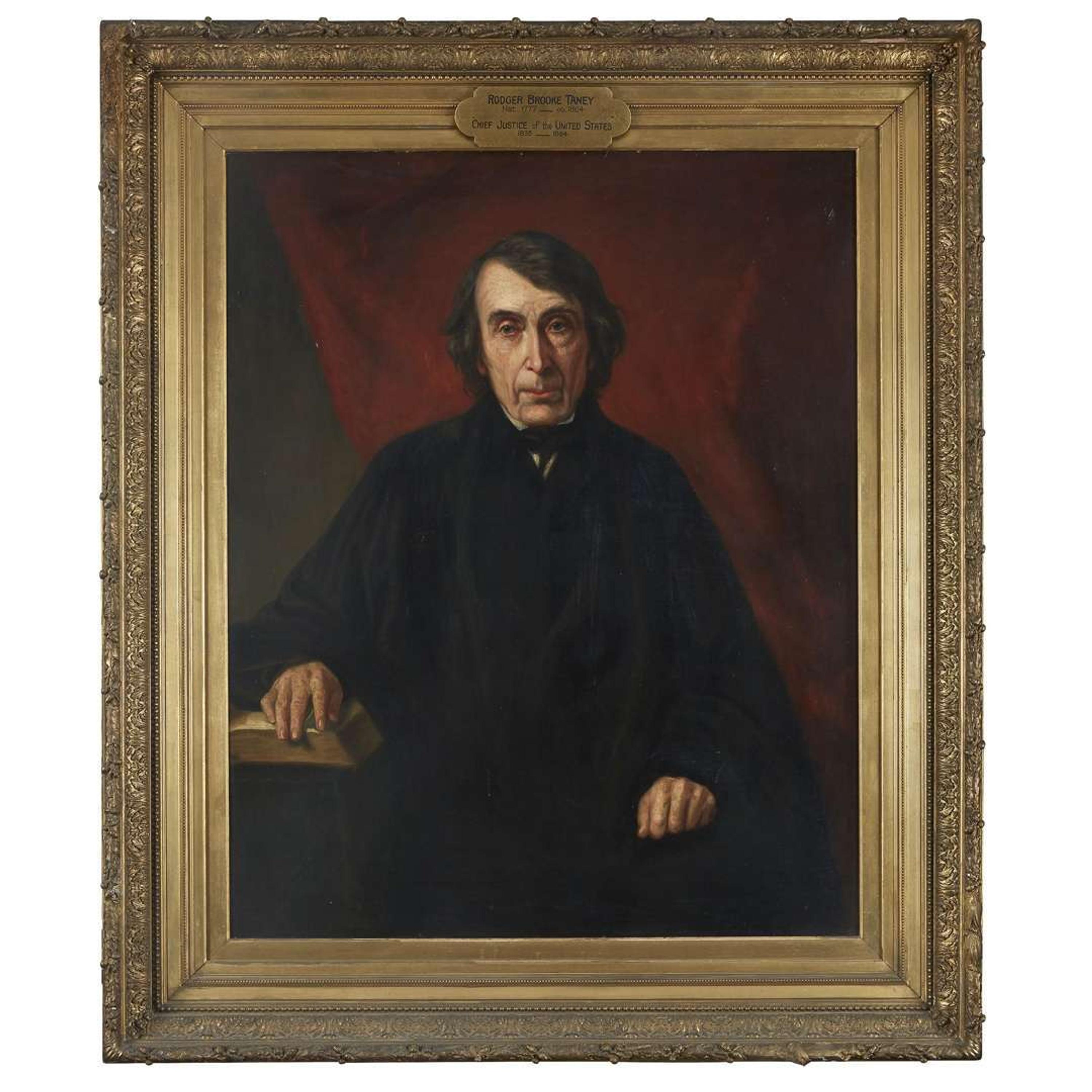American School, 19th/20th century after George P.A. Healy (1813-1894) Portrait of Roger Brook Taney (1777-1864)