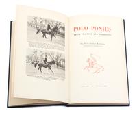 KENDALL, Lt. Paul G., Polo Ponies, Their Training and Schooling.