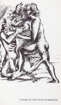 (ZADKINE, OSSIP) Le travaux d'Herecule. The Labours of Heracles. etc. Paris, ca. 1960. Limited, signed.