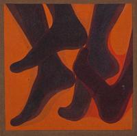 Margo Hoff, (American, 1912-2008), Foot Dance