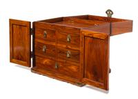 A Chinese Huanghuali Seal Chest, Guanpixiang Height 14 3/4 x width 14 x depth 10 3/4 inches. — 18TH CENTURY