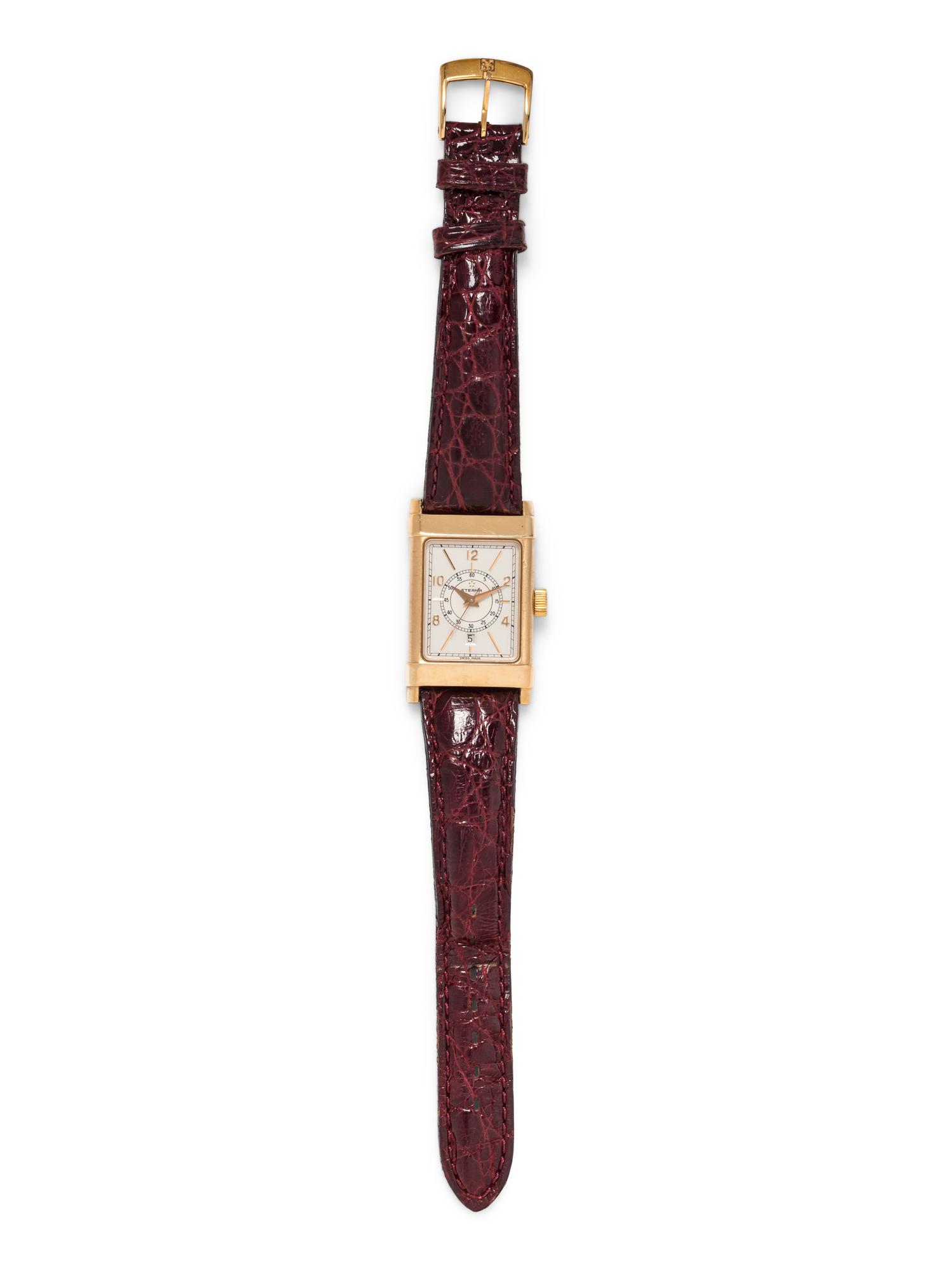 ETERNA, 18K YELLOW GOLD REF. 8890.69N 'LES HISTORIQUES-1935 ETERNA-MATIC' WRISTWATCH