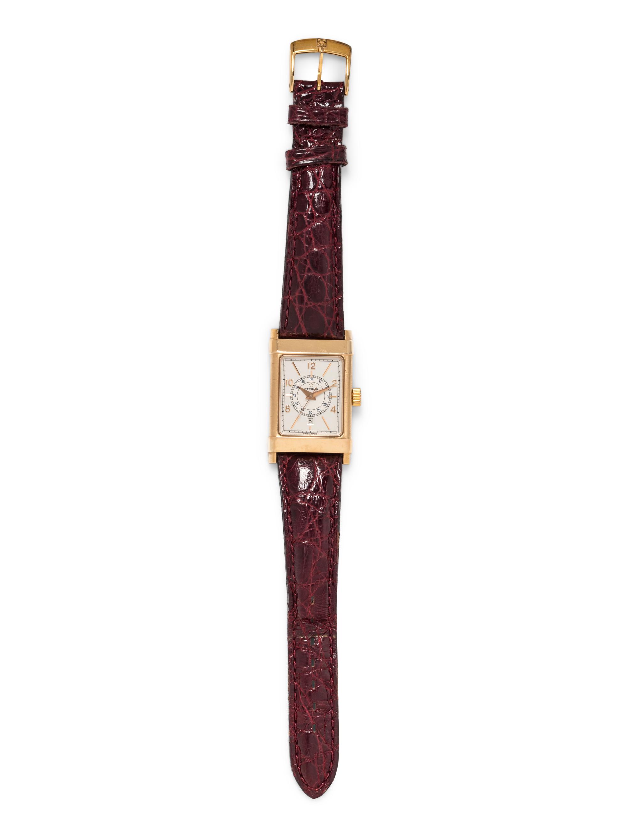ETERNA, 18K YELLOW GOLD REF. 8890.69N 'LES HISTORIQUES-1935 ETERNA-MATIC' WRISTWATCH