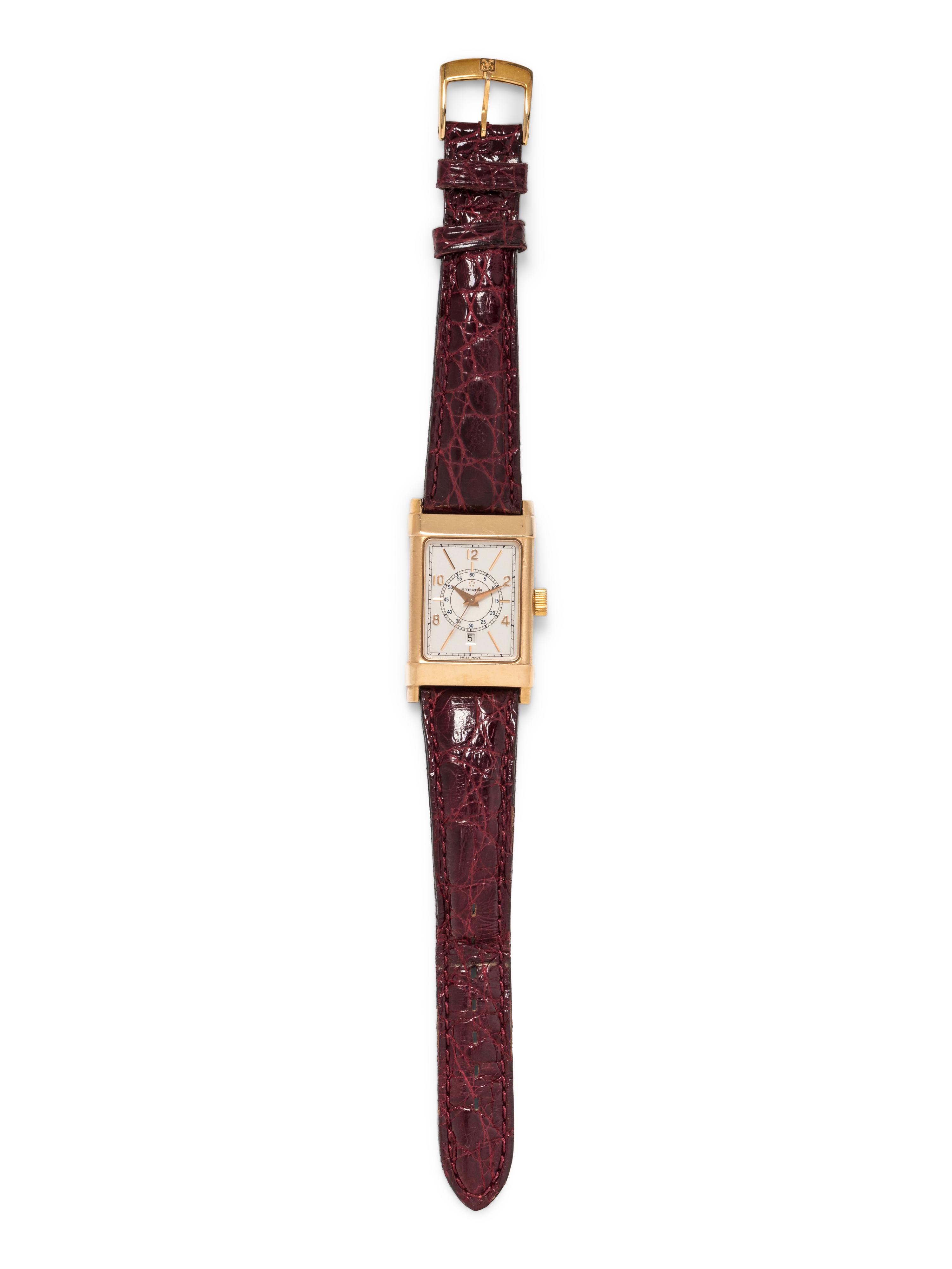 ETERNA, 18K YELLOW GOLD REF. 8890.69N 'LES HISTORIQUES-1935 ETERNA-MATIC' WRISTWATCH