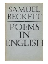 BECKETT, Samuel (1906-1989). Poems in English . London: John Calder, 1961.