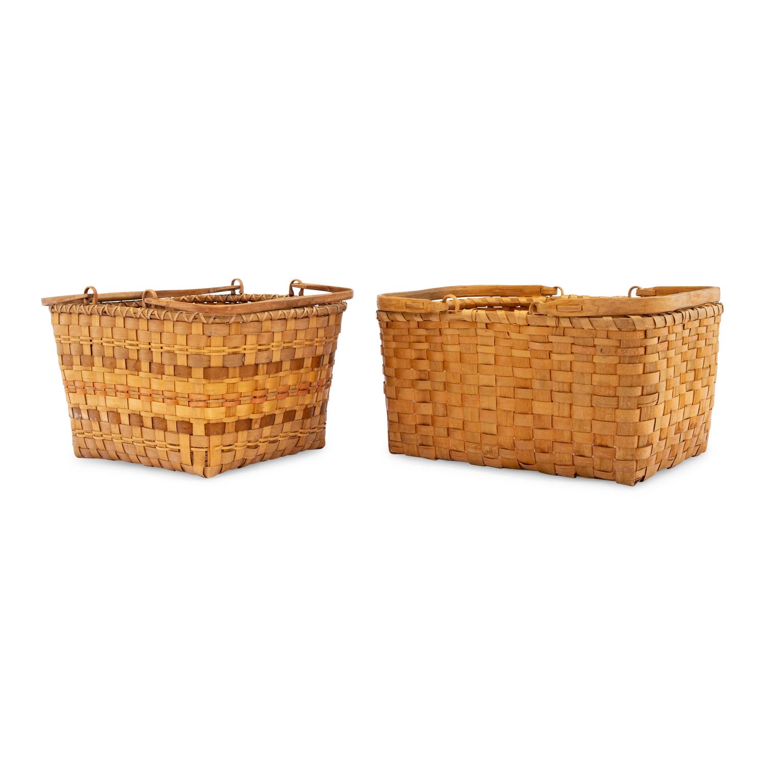 Great Lakes Ash Splint Baskets