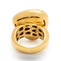 Roberto Coin, 'Capri Plus', Diamond and Yellow Gold Ring