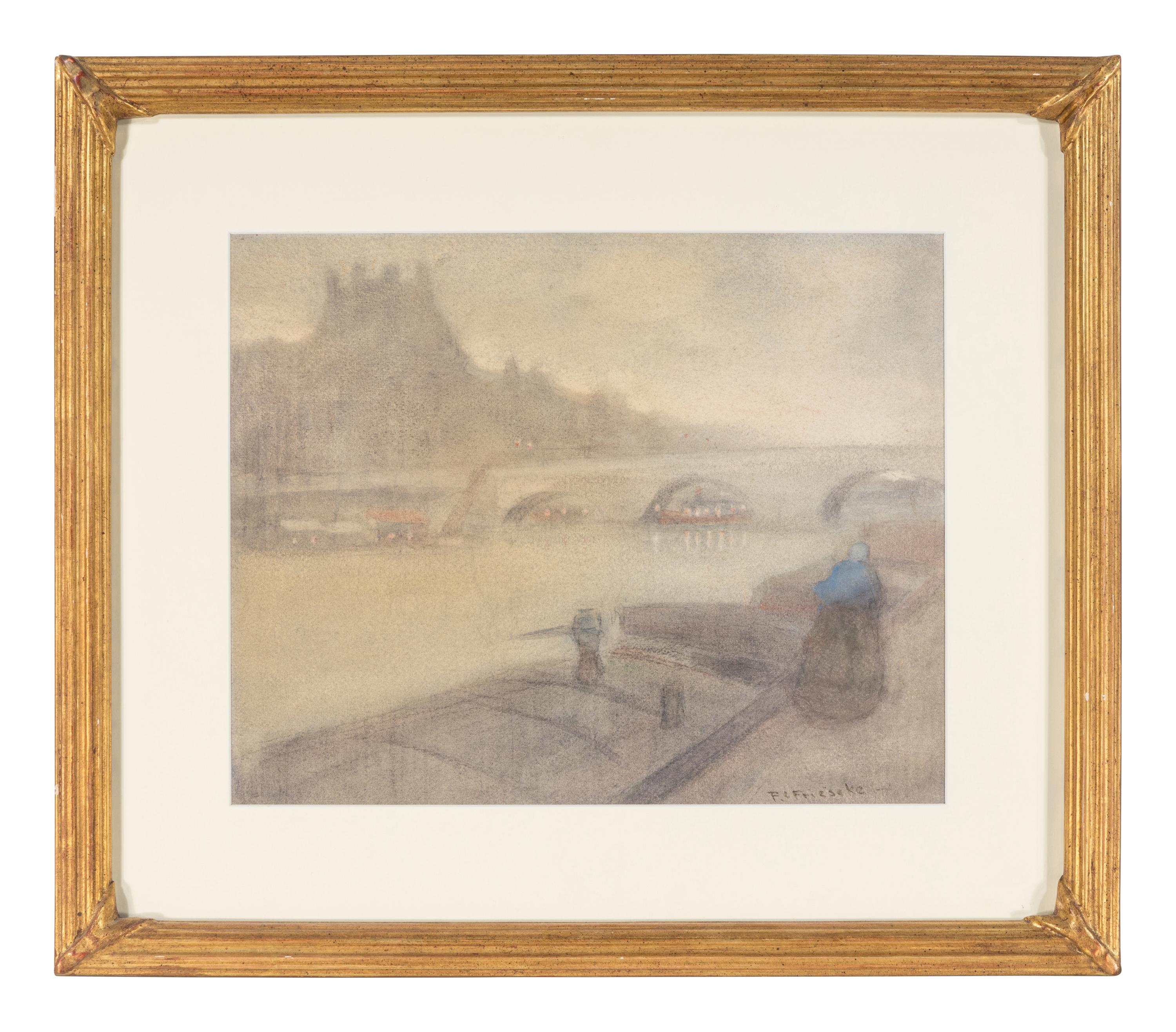 Paris Bridge , 1900