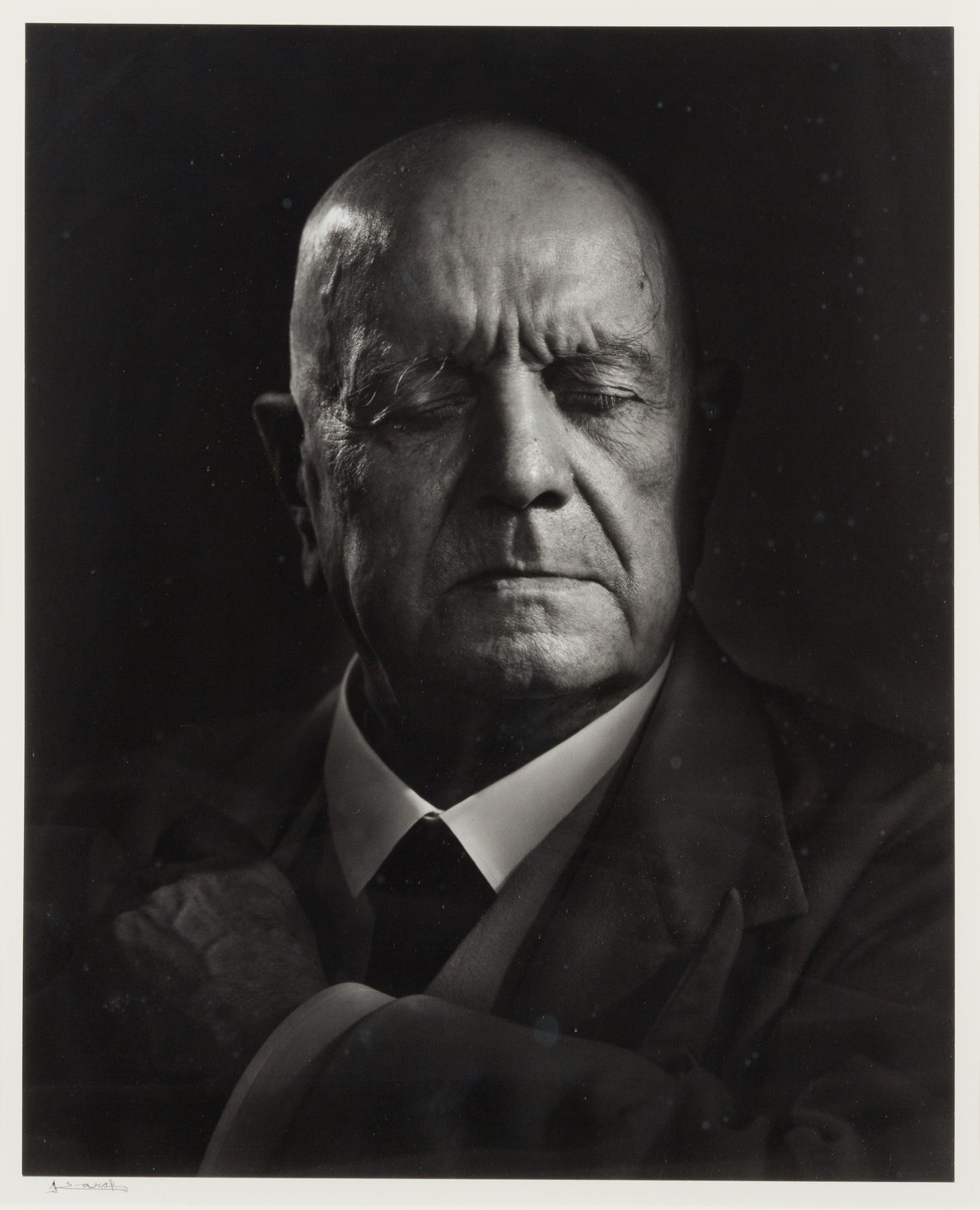 Yousuf Karsh, (Armenian/Canadian, 1908-2002), Jean Sibelius (From 15 Portraits), 1949