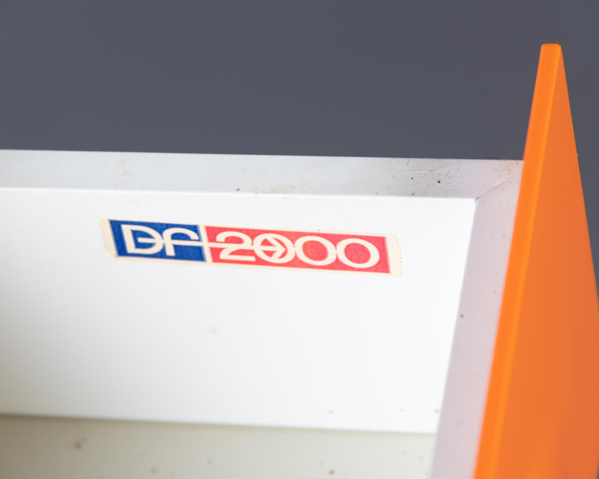 Pair of DF 2000 Nightstands, Compagnie d'Esthetique Industrielle (C.E.I.), France