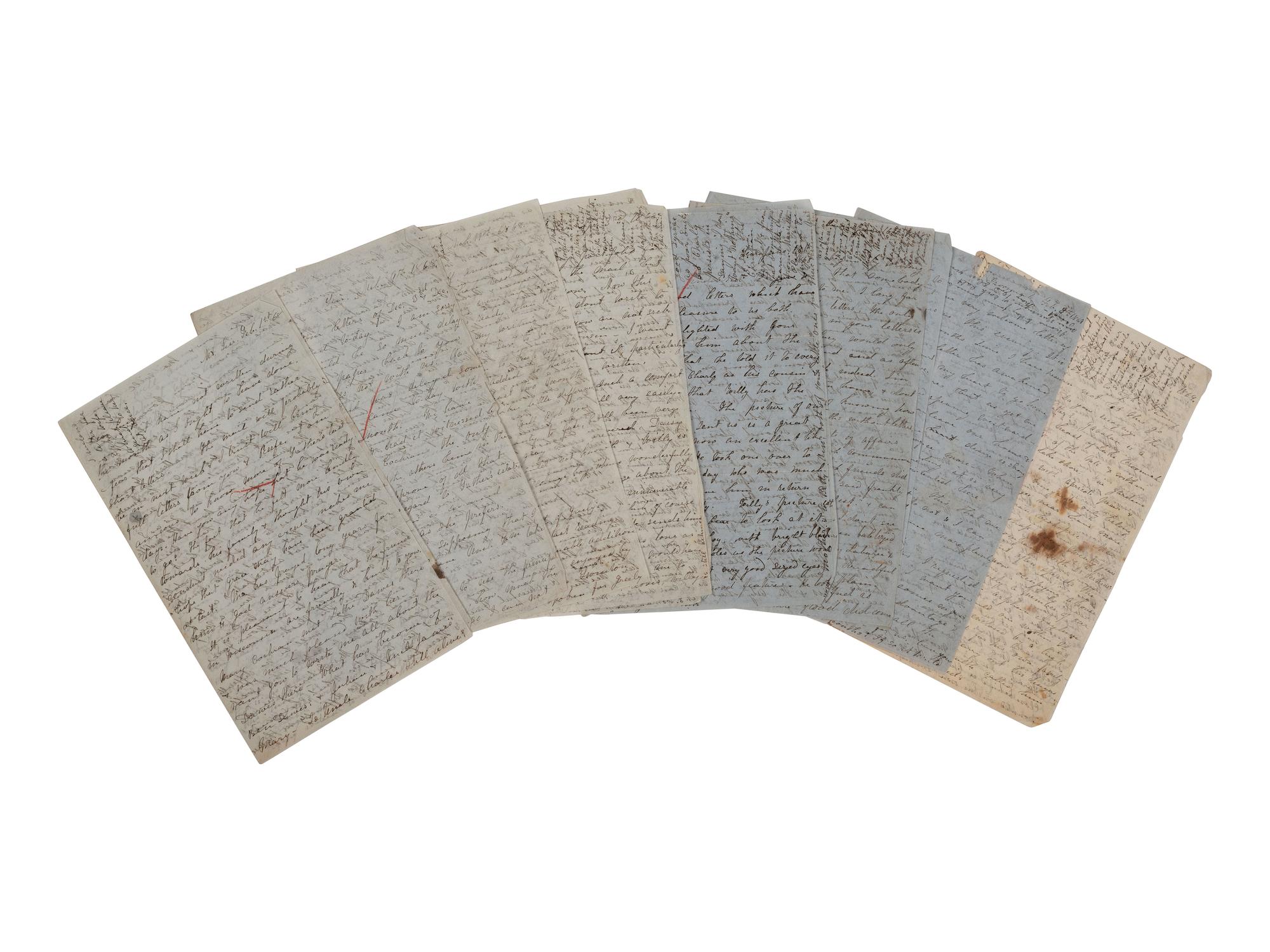 [RELIGION] -- SHEDD, Sarah Dawes (1836-1921). Archive featuring letters written by pioneering missionary Sarah Dawes Shedd while serving in modern-day Turkey, Iraq, and Iran, 1859-1893.