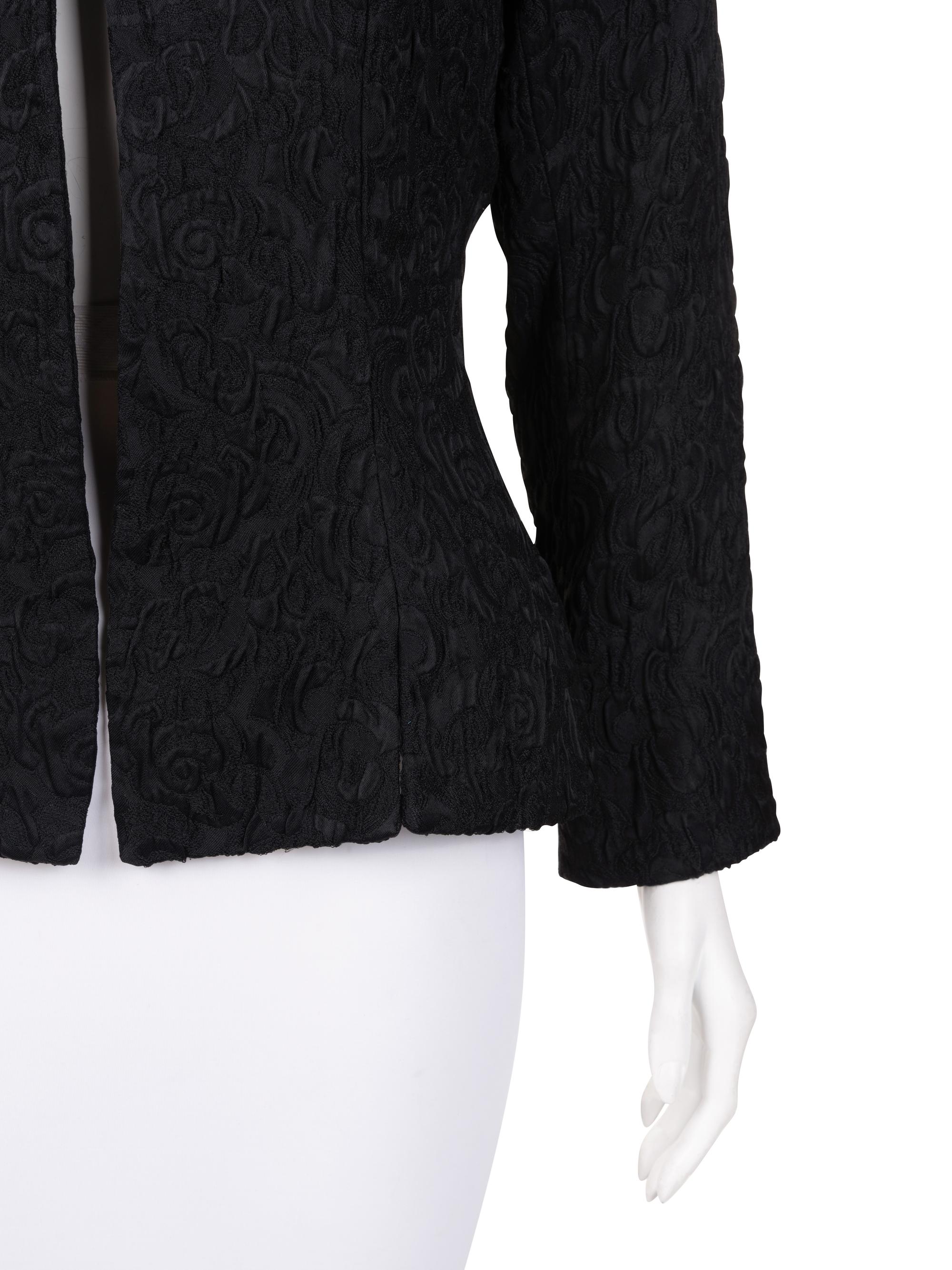 Yves Saint Laurent Haute Couture Brocade Jacket, 1980-90s