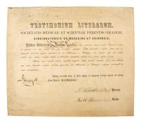 [CIVIL WAR]. Papers of Dr. Thomas Winslow Gordon (1819-1900), Brigade Surgeon and surgeon in the 97th Ohio Volunteer Infantry, incl. description of the "Siege of Cincinnati" and Western Theater engagements.